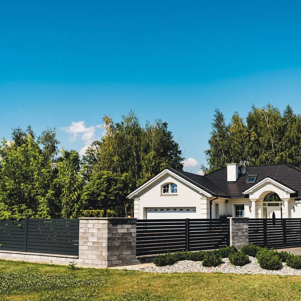 Palisade fence Classic model, Ral colors