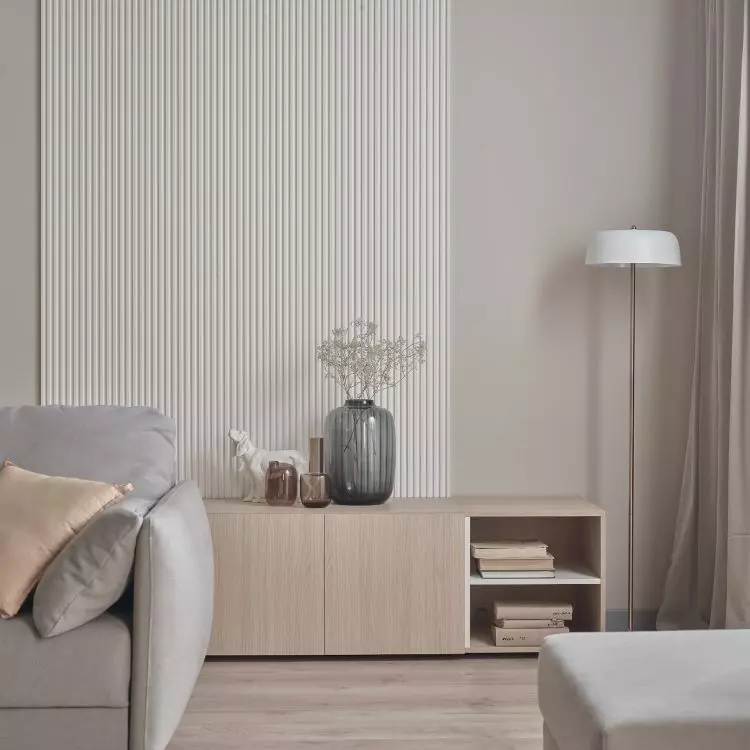 S-Line panels in white