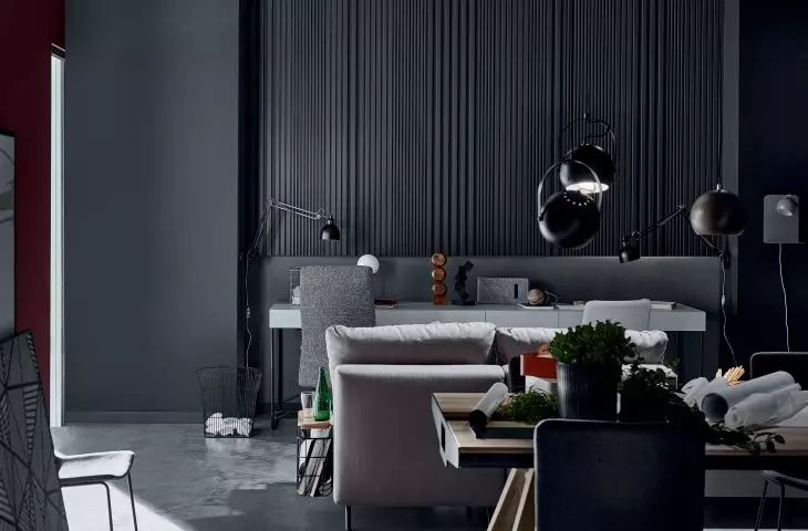 S-Line, M-Line and L-Line panels in anthracite color
