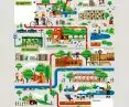 NIEMAPA. City of Good Solutions, published by Mamy Projekt, illustrations by Maciej Blaźniak (Ładne Halo)