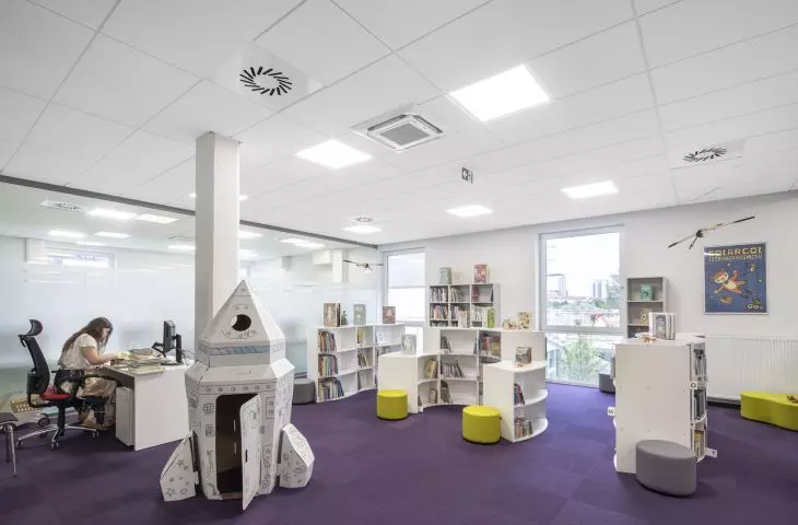 Biblioteka publiczna w Terminalu Kultury na warszawskiej Pradze Południe