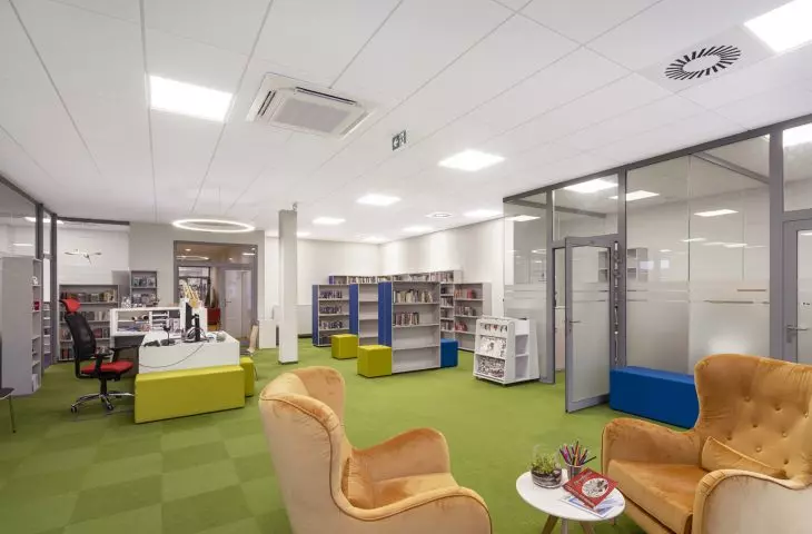 Biblioteka publiczna w Terminalu Kultury na warszawskiej Pradze Południe