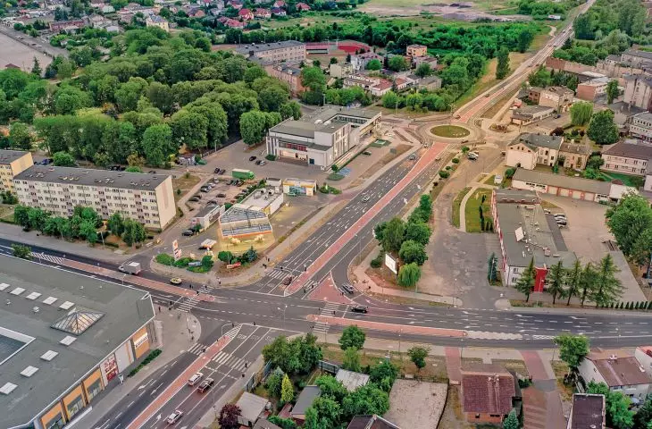 widoki miasta z lotu ptaka 