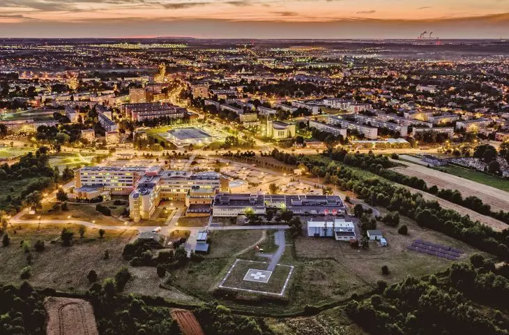 bird's eye views of the city