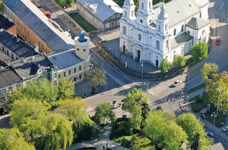 neobarokowy kościół pw. św. Lamberta 