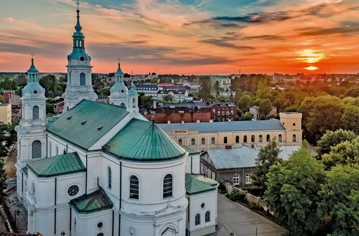  St. Lambert Church and Regional Museum in Radomsko 