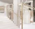 The designed space consists of two levels