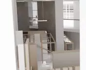 A building in Cieszyn has been converted into co-livnig spaces