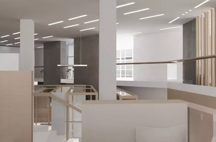 A building in Cieszyn has been converted into co-livnig spaces