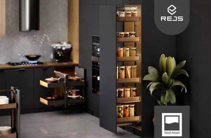 REJS company is one of the leading manufacturers and distributors of furniture accessories and components, operating on the Polish market