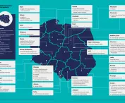 mapa inteligentnych rozwiązań w Polsce