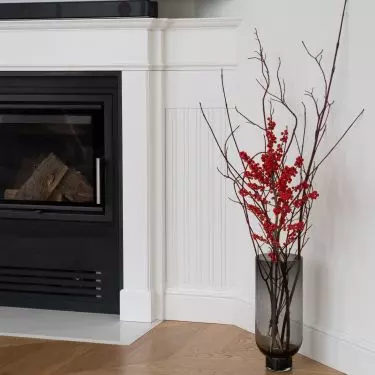 Fireplace designed by Kinga Baumann