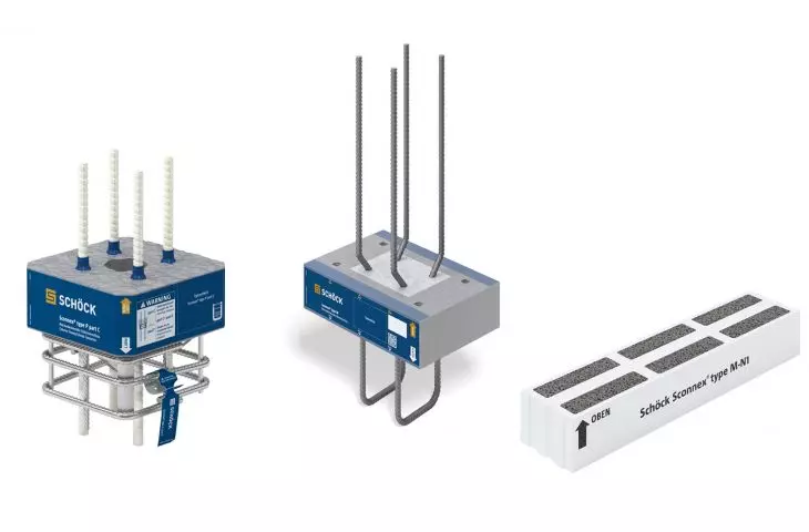 Schöck Sconnex® types P, W, M