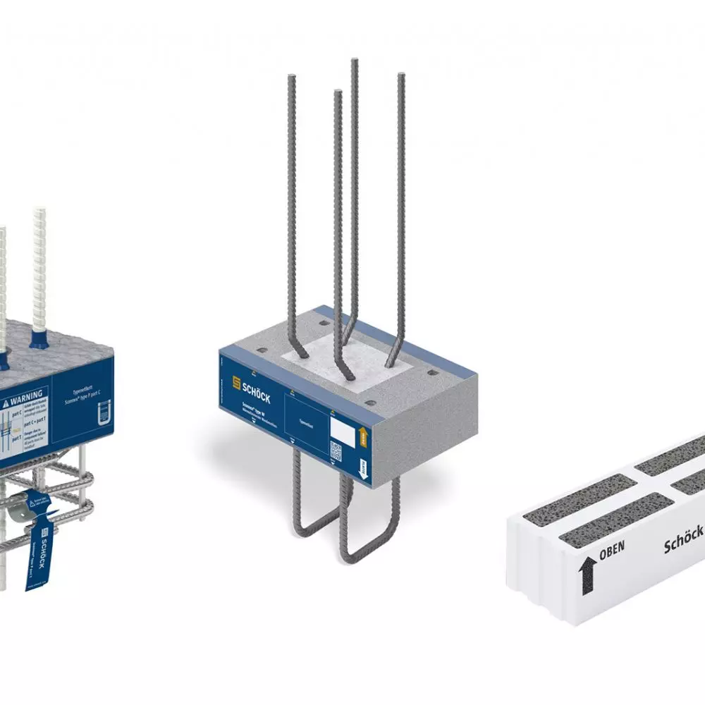 Schöck Sconnex® types P, W, M