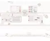 Ghana farm project, plan and cross section