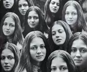 Zofia Rydet, „Przemiany”, z cyklu „Świat uczuć i wyobraźni”, ok. 1970