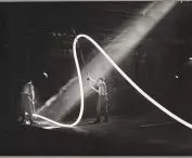 Paweł Pierściński, „W walcowni huty w Ostrowcu Świętokrzyskim”, 1967