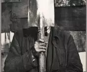 Jerzy Lewczyński, „Nieznany” z cyklu „Głowy wawelskie”, 1965