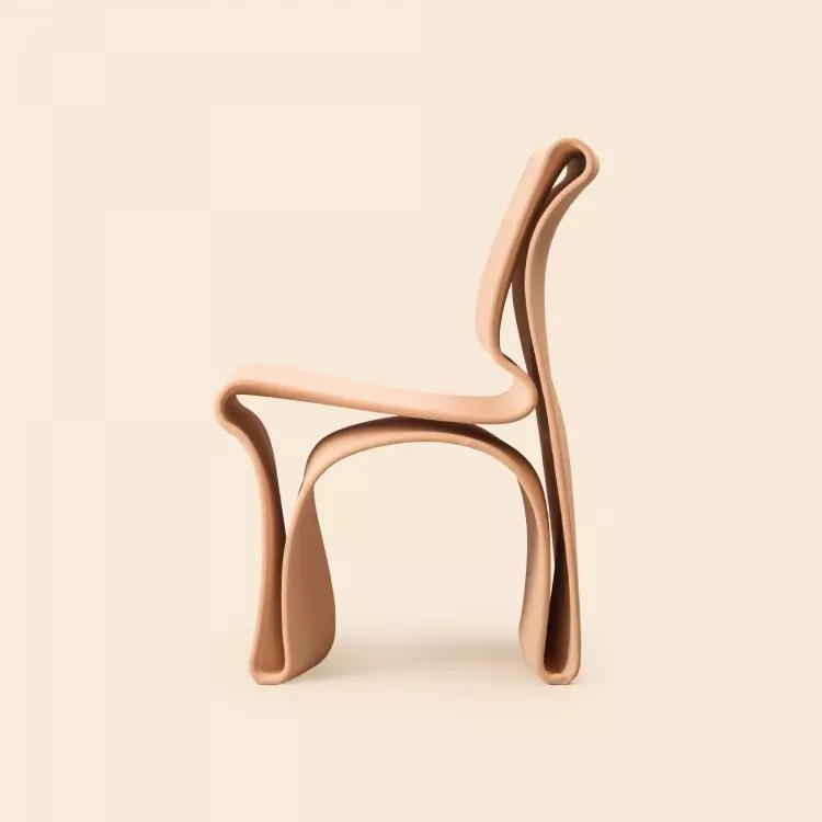 The chair is completely biodegradable