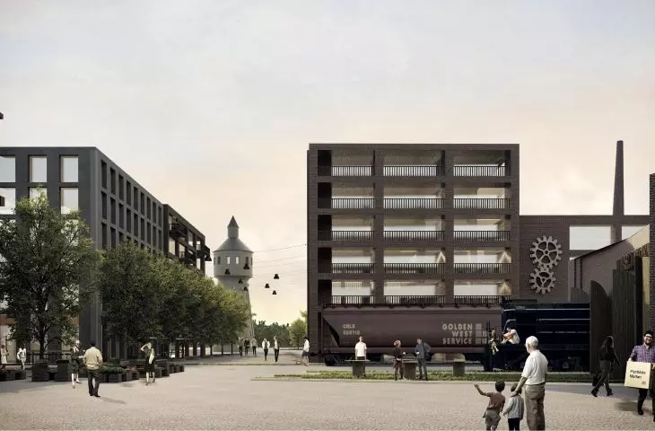 Część budynków nadal będzie pełniła funkcję lokalnych manufaktur