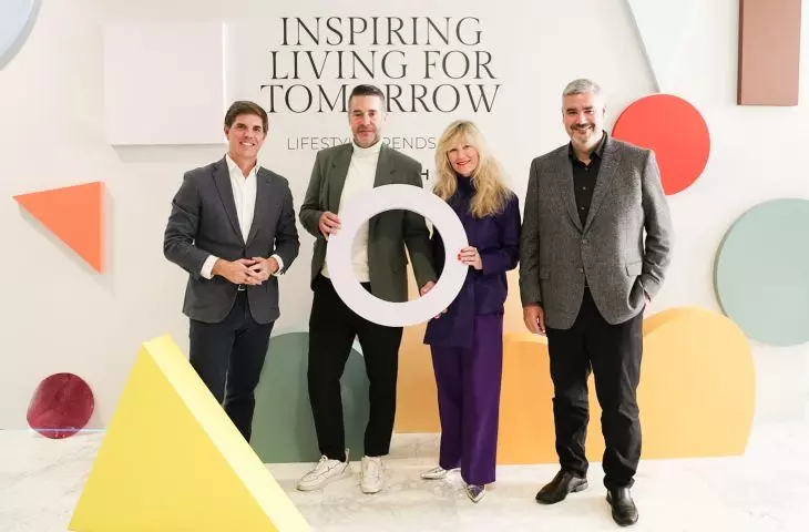 prezentacja księgi trendów projektowych na rok 2024 „Inspiring Living For Tomorrow”