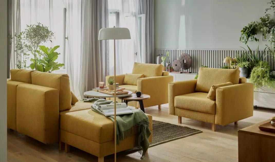 Za dnia sofa, w nocy łóżko - moduły Conffi dopasowują się do wszelkich potrzeb
