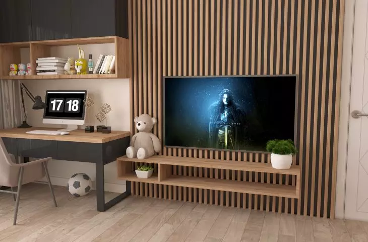 Separation of work and relaxation spaces