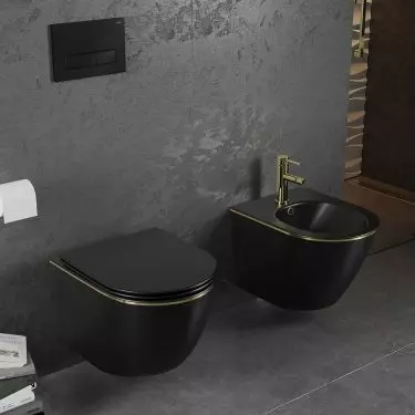 MEXEN LENA toilet bowl and bidet
