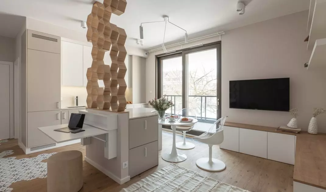 Interior in a minimalist style
