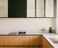 reinforced glass in kitchen cabinets