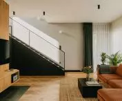 view of the staircase