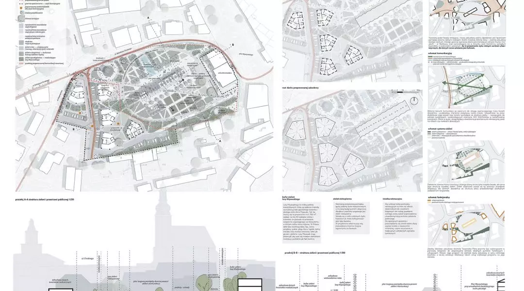 I Nagroda, proj.: Zielony Kwartał