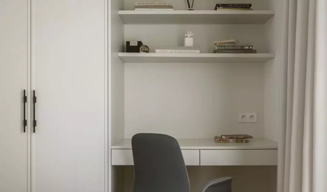 Bedroom workspace