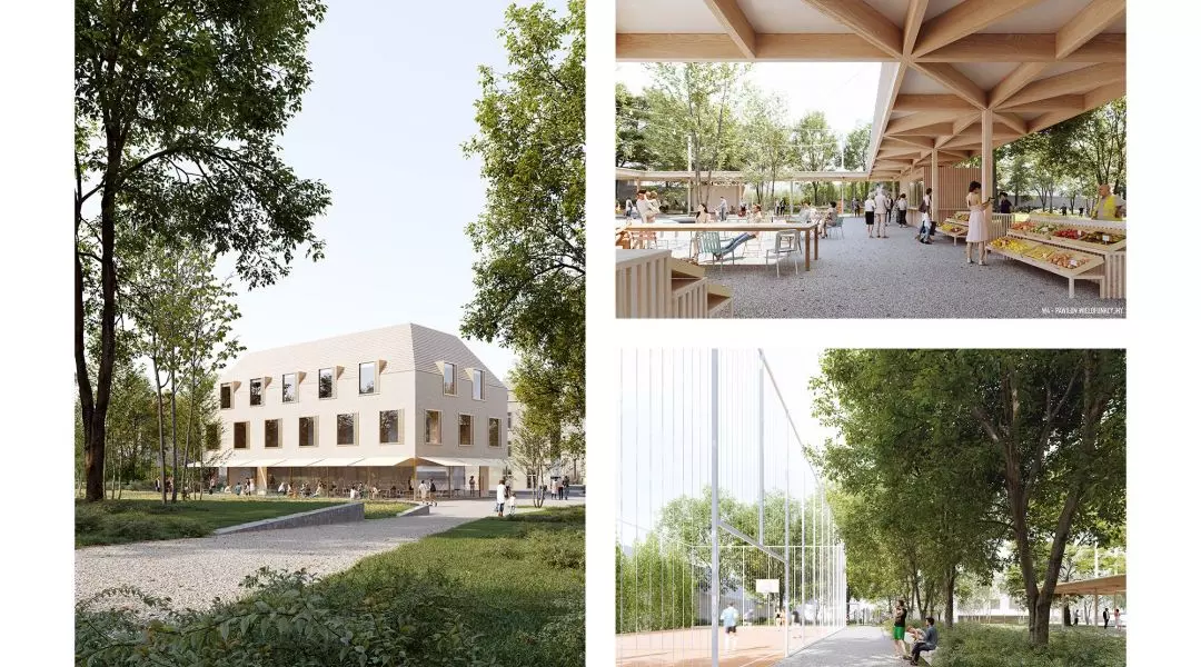 III Nagroda, proj.: Park Flora