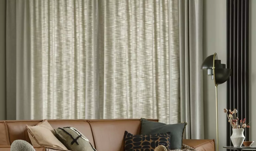 Architectural sofa in the living room
