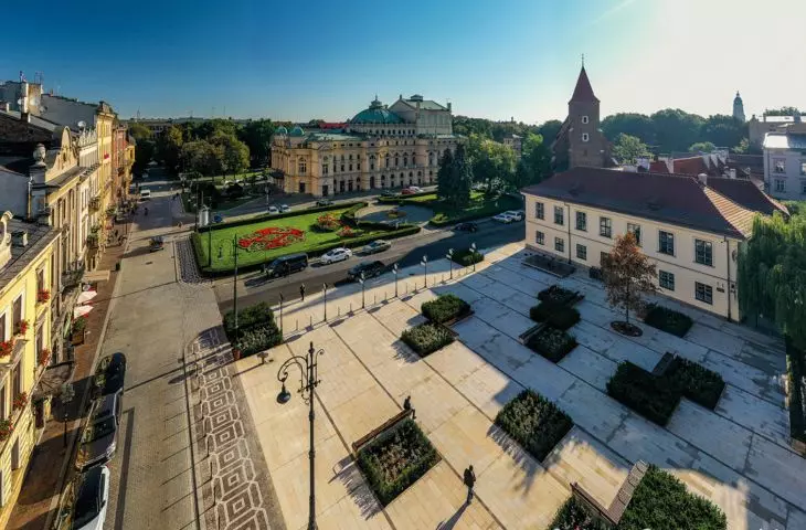 Krakow, St. Spirit Square after revitalization