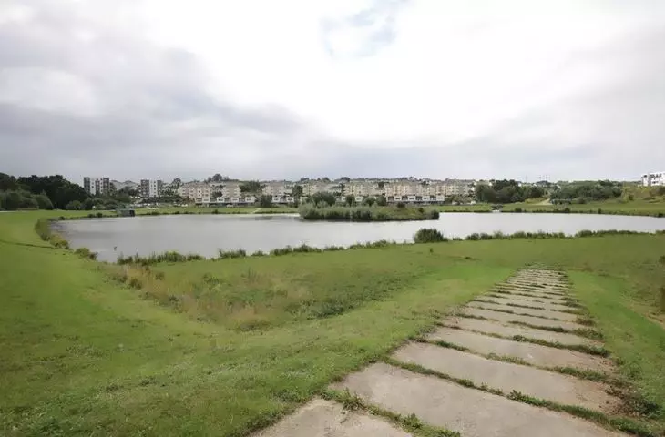 Gdańsk, tereny przy zbiorniku retencyjnym Świętokrzyska