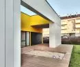 Play patio with built-in sandbox