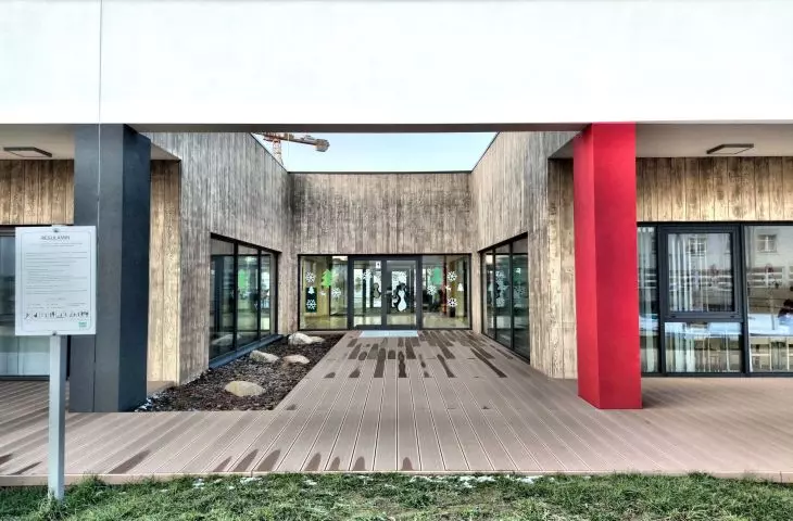Przedszkole w Opolu, główne wejście