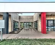 Opole kindergarten, main entrance