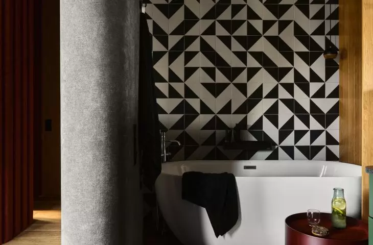 Felt interlocking