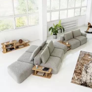 Modular furniture gives us many possibilities for arrangement