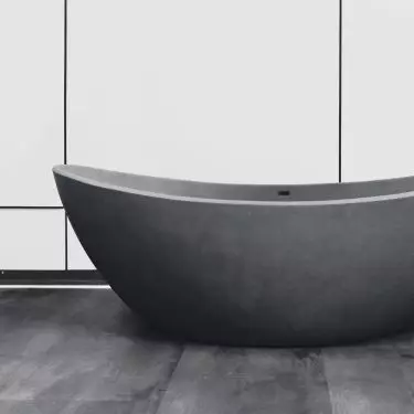 Wanna na wymiar z betonu architektonicznego