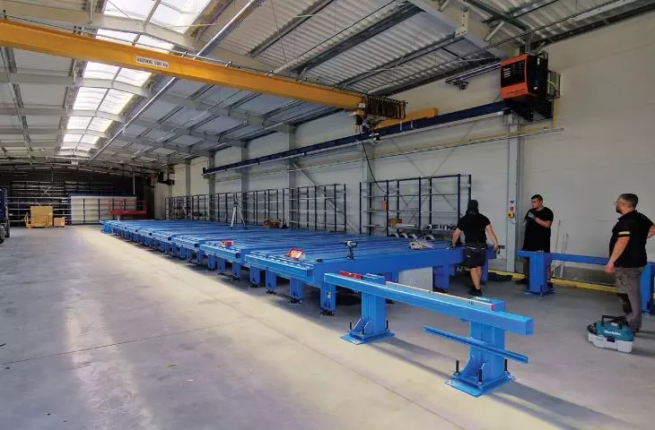 Automatic truss press