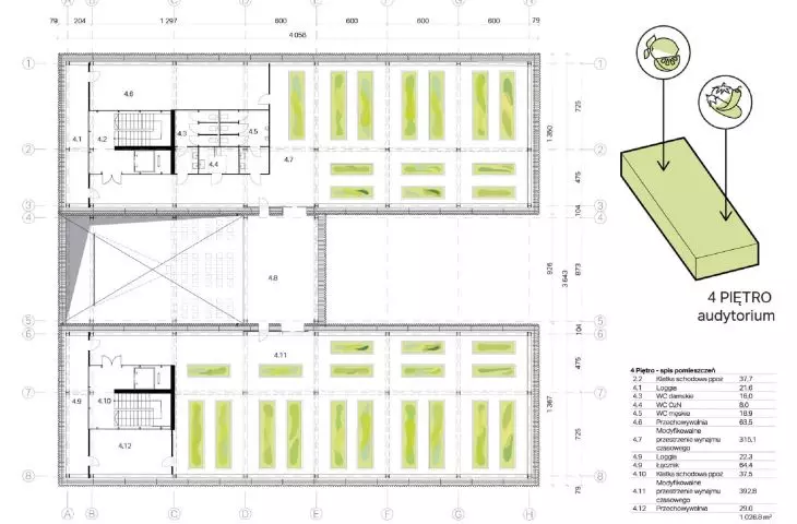 4th floor plan