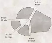 Pawilon filmowy, diagram ideowy