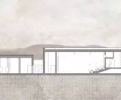 Film Pavilion, cross section 