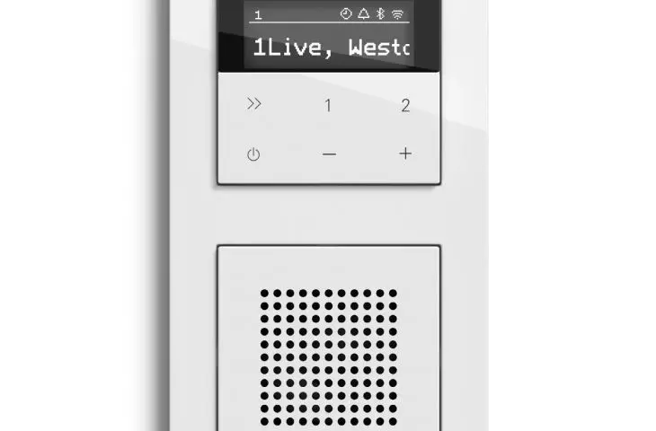 Gira Internet flush-mounted radio