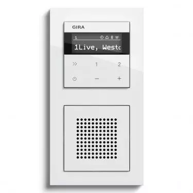 Gira Internet flush-mounted radio