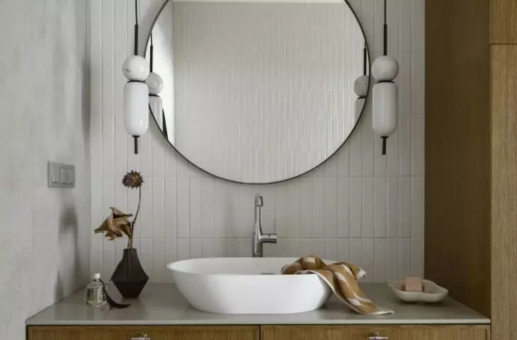 Larger bathroom